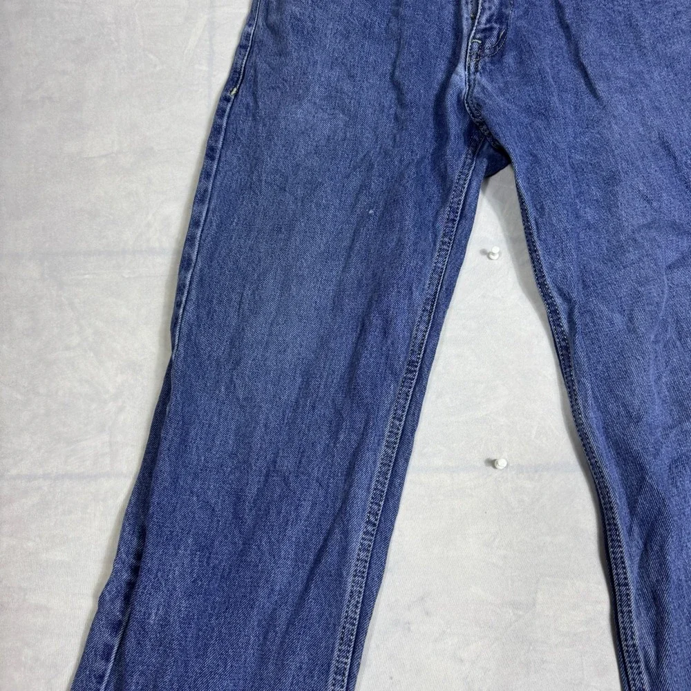 Levi's 513 Mens Straight Leg Jeans‎ Blue Denim 5-Pocket Comfort W34 L34